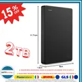 Seagate Externer Hard Disk 2TB Tragbar USB 3.0 Schnelles Backup 2,5 Zoll