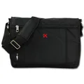 Travel N Meet Umhängetasche schwarz Polyester Laptoptasche 15 Tasche OTD4201S