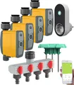 NEU WLAN Bewässerungscomputer Feuchtigkeitssensor App für Garten Terrasse Beet