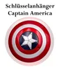 NEU Schlüsselanhänger Captain America für Sammler Fans Fantasy Film Serie Fans