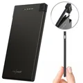 NEU Mini Powerbank Kreditkartenformat für Smartphone Handy Notfall Reise Ausflug