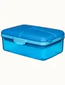 Sistema 1,5L Quaddie Lunchbox – Blue – Lunchbox 1,5L in Blau, perfekt für Mahlze