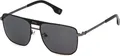Fila SFI728 K59P BACHELITE LUCIDA C/PARTI NERO LUCIDO 57/16/145 Uni Sonnenbrillen