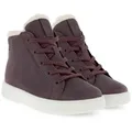 Ecco Street Tray Mid GTX Boot (Nubukleder, wasserdicht) plumbraun Kinder Winterstiefel 39 EU
