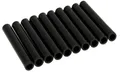 Lantelme Distanzhülse 10 Stück Abstandshalter Set Kunststoff 55mm Ø 10mm Distanzhülsen (10 Stück im Set) Kunststoff Schwarz, Hülsen Deutsche Herstellung, Heimwerkerbedarf