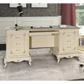 JV Möbel Luxus Schreibtisch Italienische Stil Möbel - Beige