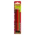 Herlitz 8670051 Bleistift (e) (2B, B, H, HB, 4x) (8670051)