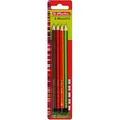 herlitz Scolair Bleistifte B, H, HB, 2B farbsortiert, 4 St.