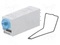 Przekaźnik czasowy 005s÷100h DPDT 250VAC/10A Uzas: 12VAC Z1C2