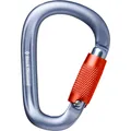 Black Diamond Pearlock Twistlock Karabiner (Größe One Size, grau)