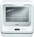 Bomann TSG 5704 Tischgeschirrspüler, 42 cm breit, 2 Maßgedecke, 6 Spülprogramme,
