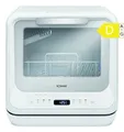 Kompakt Geschirrspüler TSG 5704 Weiß 42cm 6 Programme Wassertank Camping