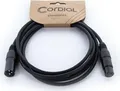 Cordial EM 1,5 FM XLR Verbindungskabel [1x XLR-Buchse 3 polig - 1x XLR-Stecker 3 polig] Schwarz (14745)