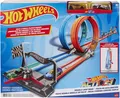 HOT WHEELS 2spurige Looping Rennstrecke Trackteile 2 Autos Maßstab 1:64 5+ GFH85