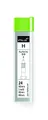 Pica Fine Dry Ersatzminenset 7050 Graphitmine H Minen 0,9 mm, für fast alle Oberflächen, für Präzision ohne Anspitzen, passend für Pica Fine-Dry 7070, 24 Minen