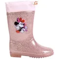 Cerdá Disney Minnie Maus mit Glitzer Gummistiefel Mädchen Regenstiefel Gr. 25 - 32 rosa 27 EU