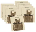 10er SET True Gum - Liquorice & Eucalyptus, 20 g Packung / Kaugummi mit natürlicher Kaumasse ohne Zucker / Lakritz & Eukalyptus
