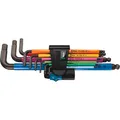 Wera 950/9 Hex-Plus Winkelschlüsselsatz Blacklaser