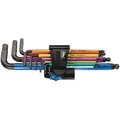 Wera 950/9 Hex-Plus Multicolour HF 1 Winkelschlüsselsatz 9-teilig