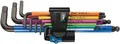 950/9 Hex-Plus Multicolour HF 1 Winkelschlüsselsatz, metrisch, BlackLaser, mit H