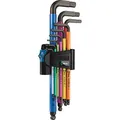 Wera 950/9 Hex-Plus Multicolour 1 Winkelschlüsselsatz metrisch 9-teilig
