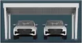 Niedax PV Carport, Double PV-CP-D-210 Module Carport,