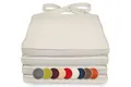 sunnypillow Stuhlkissen 4er Set Stuhlkissen 40 x 45 x 5cm