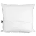 DormiGood Daunenkissen Premium 3-Kammern Daunenkissen, Extra weiches Kopfkissen, 100% Natur, Füllung: Außenkammer 100% Daunen, Innenkammer 85% Federn, 15% Daunen, Bezug: Inlay aus Baumwolle, Seitenschläfer, Rückenschläfer, 80x80 cm weiß 80 cm x 80 cm