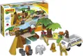 Gadget - Androni: Unico Plus - Costruzioni 2-5 Anni - Safari 55 Pz (Made In Ital