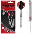 Bull´s Steeldarts Artos AR3, 80% Tungsten, 24g. Silber