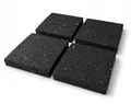 CLARE Premium Schwingungsdämpfer als Waschmaschinenunterlage und Vibrationsdämpfer | Antirutschpads | weniger Lärm und Bewegung | Antivibrationsmatte für Lautsprecher, 3D-Drucker | 4 Stück 10mm