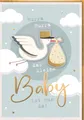 Geburt – Baby – Freudiges Ereignis - A4 - Glückwunschkarte im Format 21 x 29,7 c