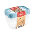 keeeper Vorratsdose keeeper Gefrierdosen-Set Mia "Magic Ice", 5x 0,5 Liter (15,5 x 10,5 x