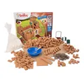 Teifoc TEI 3200 Steinbaukasten - Ritterburg, Bastelset mit 435 Bauteilen, Burg Spielzeug, Mini Ziegelsteine, mittelalterlicher DIY Bastelspaß für Mädchen und Jungen ab 7 Jahren