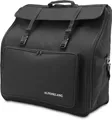Alpenklang Piano-Transporttasche Akkordeontasche für 72 Bass Akkordeon, Schulter- und Rucksackgurte, gepolstert