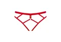 Maison Close Slip-Ouvert Les Fetiches Ouvert Slip Samt rot