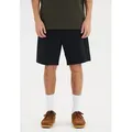 Shorts SOS "Hevellyn", Herren, Gr. S, US-Größen, schwarz, 90% Polyamid, 10% Elasthan, unifarben, casual, Hosen, im atmungsaktiven Design mit Stretchfunktion