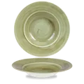 Churchill STONECAST Burnished Green Wide Rim Bowl Schüssel Porzellan 46,8 cl