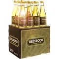 DELSECCO 2023 Piccolo 20 cl im 12er-Karton 12 Flaschen Deutscher weisser Bioperlwein, Rheinhessen, Bio Probierpakete