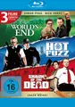 World's End + Hot Fuzz + Shaun of the Dead - (Simon Pegg) - 3-BLU-RAY-BOX-NEU