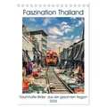 Faszination Thailand (Tischkalender 2026 DIN A5 hoch) CALVENDO Monatskalender von Bernd Hartner/ Calvendo / Calvendo / Kalender