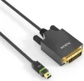 PureLink Ultimate Series ULS2100 - Adapterkabel - Single Link - Mini DisplayPort (M) Verriegelung zu DVI-D (M) schraubbar - DisplayPort 1.2 - 2 m - rund, 2K Unterstützung - Schwarz