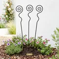 Gartenstecker Spirale mittel 3er Set - Gartendekoration
