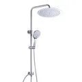 Edelstahl Duschset ohne Armatur, Regendusche Duschsystem Wassersparend mit Du...