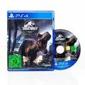 Playstation 4 Spiel JURASSIC WORLD - EVOLUTION Dinosaurier PS4 Zustand: gut