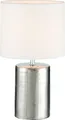 FISCHER & HONSEL Tischleuchte PRATA DH 20x35 cm silber Tischlampe