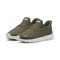 Puma Unisex-Softride Cosmic Sliptech Sneaker, Loden Green Loden Green Canvas, 43 EU