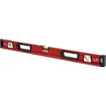 Stier Premium Wasserwaage mit Magnet und drei Libellen 800 mm ±0,5 mm/m (80 cm) (63111816)