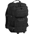Militärischer taktischer Rucksack Mil-Tec US ASSAULT PACK LG 36L schwarz schwarz - Schwarz