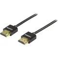 Deltaco HDMI-1091 HDMI-Kabel 1 m HDMI Typ A (Standard) Schwarz (1 m) (DELTACO HDMI-1091 TYNDT HDMI KABEL MED L)